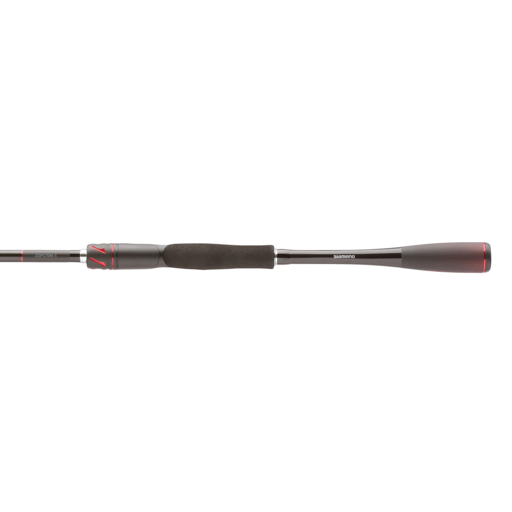 Shimano ZODIAS 70M5 5-piece travel spinning rod ready for freshwater bass adventures