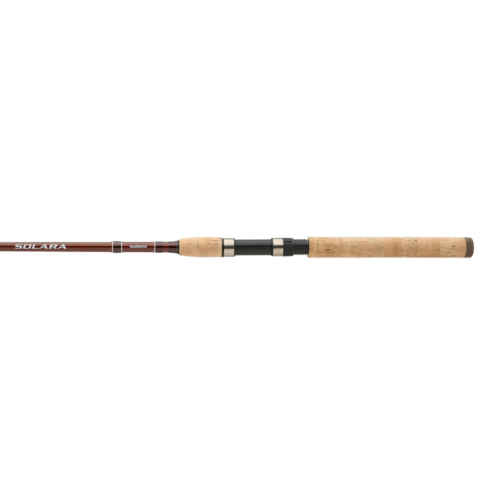 Shimano Solara A freshwater multispecies spinning rod 6'0" 2-piece SLS60M2A - front view