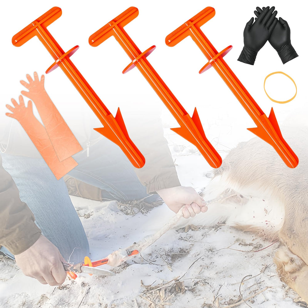 SHINETEC butt-out-tools-set-3-pcs enables fast, clean field dressing for large game.