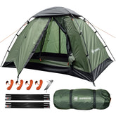 ShinHye backpacking tent compact folded for easy packing on trips.