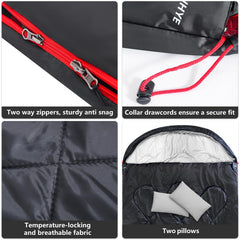 ShinHye waterproof and skin-friendly outer fabric; temperature-locking performance