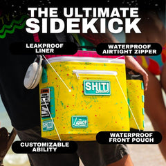 SHITI Cooler insulated inner compartment shows 24-hour ice retention for picnics.