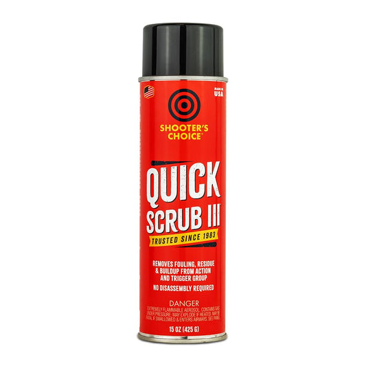 Shooter's Choice Quick Scrub III aerosol can, 15 oz