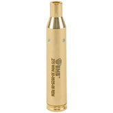 Shooting Made Easy Sight Rite bore sighter ready for 25-06 Rem, aiding quick alignment.