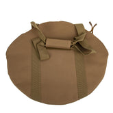SHOWERORO cast iron skillet bag transport with secure closure for camping trips