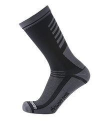 Showers Pass Cross Point Socks front view highlights breathable, durable fabric.