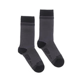 Showers Pass Crosspoint Wool Crew Socks outer material close-up highlighting durability for trails