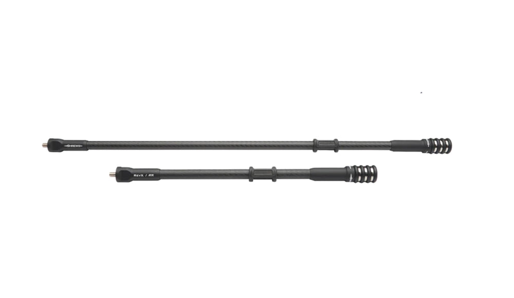 SHREWD ARCHERY RevX 34 product shot emphasizing compact design for field archery.