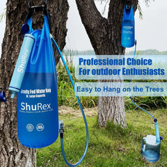 ShuRex large 6L bag ready for family hydration during hikes.