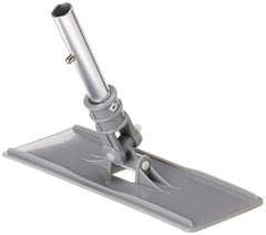 Shurhold swivel pad base demonstrates handle compatibility for universal pad use.