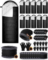 Shyyween bulk sleeping bags for adults in outdoor use offer full-body warmth for cold nights.