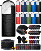 Shyyween bulk sleeping bags for adults provide weather protection for cold nights.