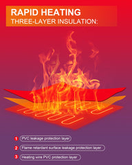 Shyyween heated gloves palm view demonstrates flexible warmth for hands