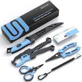 Sidomma fishing gear kit with pliers and tools