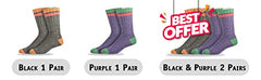 Sierra Socks colorfully marled cuff close-up ideal for outdoor adventures