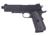 Sig Sauer 1911 TACOPS airgun side view showing compact design for quick handling.