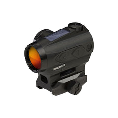 Sig Sauer ROMEO4T ballistic circle-dot reticle for precise holds.