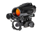 Sig Sauer ROMEO4XT-PRO front view showing rugged MIL-SPEC build for harsh conditions.