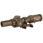 SIG SAUER Tango-MSR scope close-up showing crisp optics for fast targeting.
