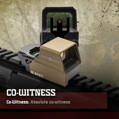 Sightmark Ultra Shot M-Spec LQD anti-reflective coating reduces glare for clearer views.