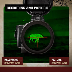 Wraith Mini built-in camera with audio recording