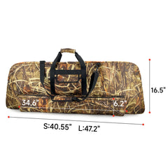 Silfrae bow case arrows pocket illustrates convenient storage for accessories