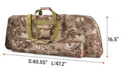 Silfrae camo brown case interior shows foam padding and cam pads