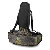 Silfrae soft crossbow case front view shows tree camo design ideal for safe transport