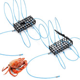Silipull 2-piece crab snare traps with six loops