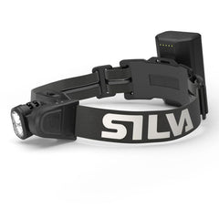 Silva Free M 1200 worn on forehead with soft headband