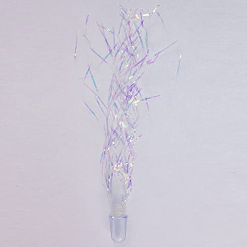 Silver Horde Twinkle Skirt 3Pk Mother of Pearl shows soft lure motion for erratic action