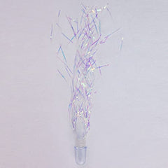 Silver Horde Twinkle Skirt 3Pk Mother of Pearl shows soft lure motion for erratic action