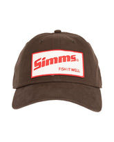 Simms Fish It Well Cap in Hickory - one size fits most, front view