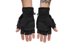 Simms Freestone Foldover Mitt with brushed interior for warmth.