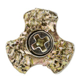 Simms Wading Boot Cleats with HardBite Star provide enhanced traction on slick rock surfaces.