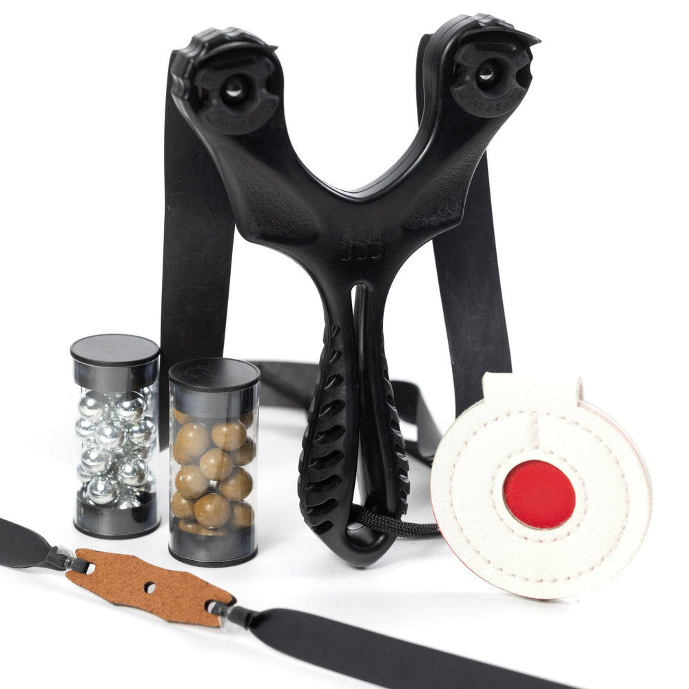 SimpleShot Axiom Ocularis slingshot frame for precision target practice