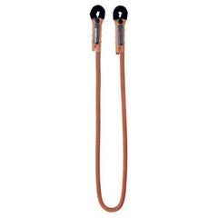 Singing Rock Lara I dynamic lanyard in black for secure height work