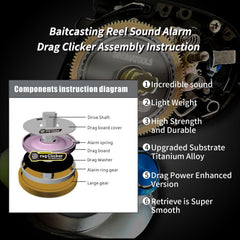 SINGMATOOLS carbon-fiber drag washer closeup reveals textured drag for smoother engagement