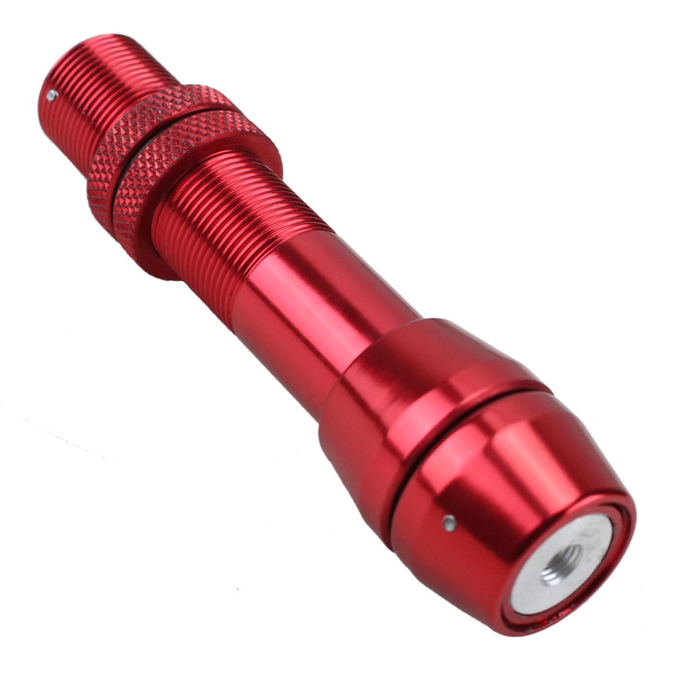 SinoArt Aluminum Bowfishing Reel Mount Red front view