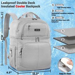 SINVICKO RFID pocket back panel demonstrates secure storage for cards and IDs