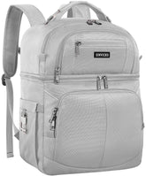 SINVICKO insulated backpack front view highlighting spacious main compartment for meals on the go