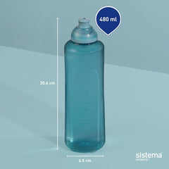 Leakproof design of Sistema Swift Twist n Sip bottle for on the go