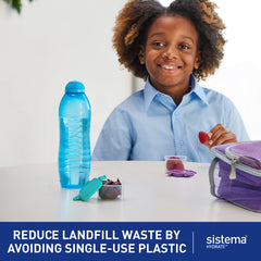 Sistema Twist n Sip bottle sculptured grip for comfortable one handed handling