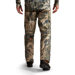 SITKA Dew Point Pant articulated fit in rugged terrain