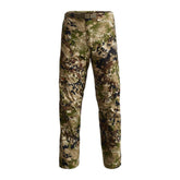 SITKA Dew Point pant front view demonstrates unrestricted movement in rugged terrain.