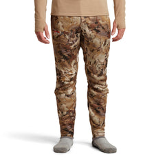 SITKA Gradient Pant back view demonstrates four-way stretch and loft retention.