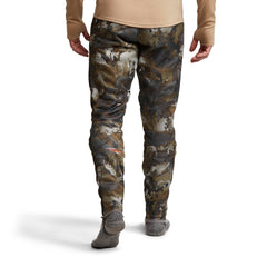 SITKA Gradient Pant stirrup detail demonstrates stay-put comfort for all-day wear.