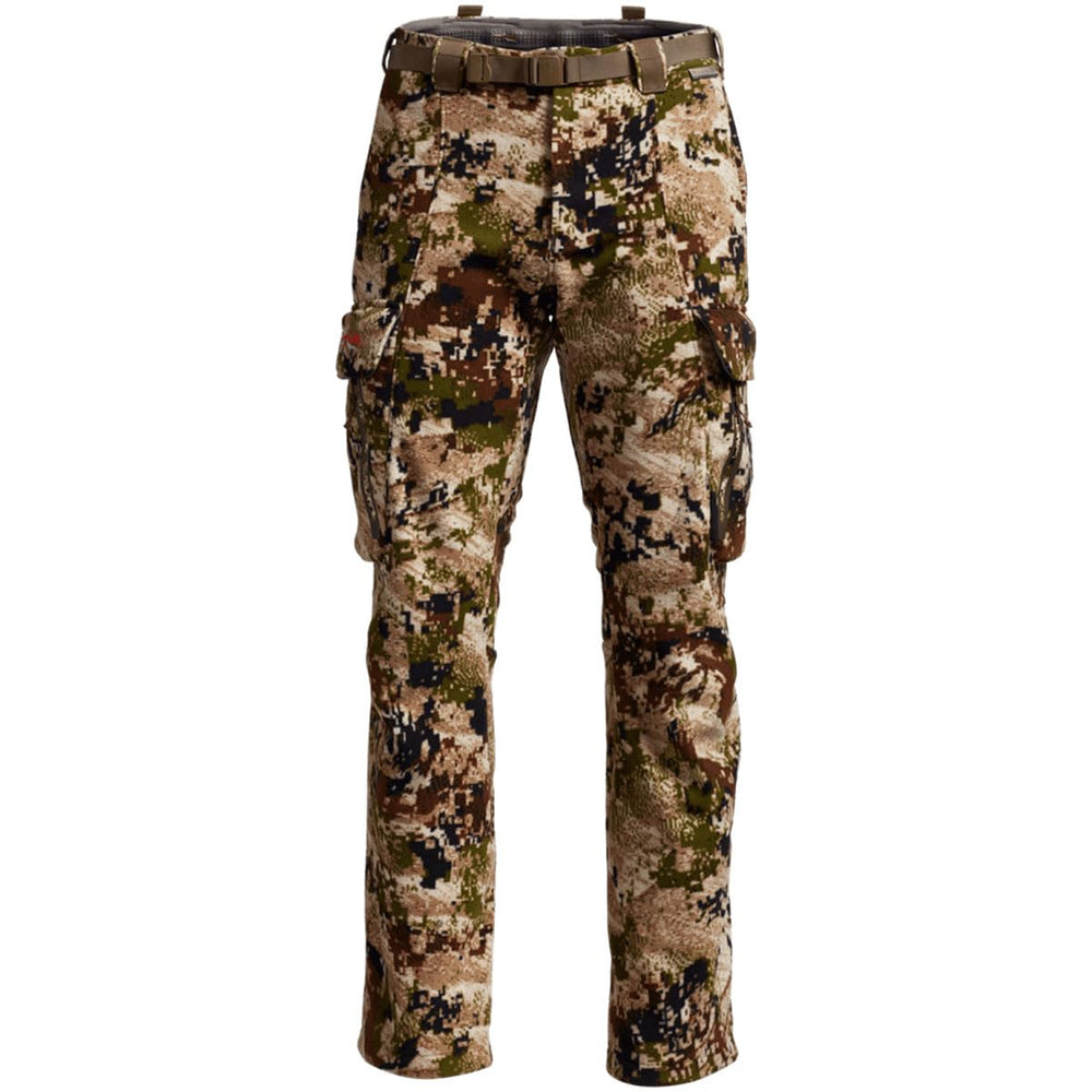 SITKA Stratus pants windproof shell keeps you quiet and warm on the stand