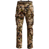 SITKA Stratus pants windproof shell keeps you quiet and warm on the stand