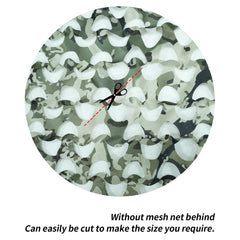 Sitong camo netting woodland pattern offers versatile concealment in forested areas.